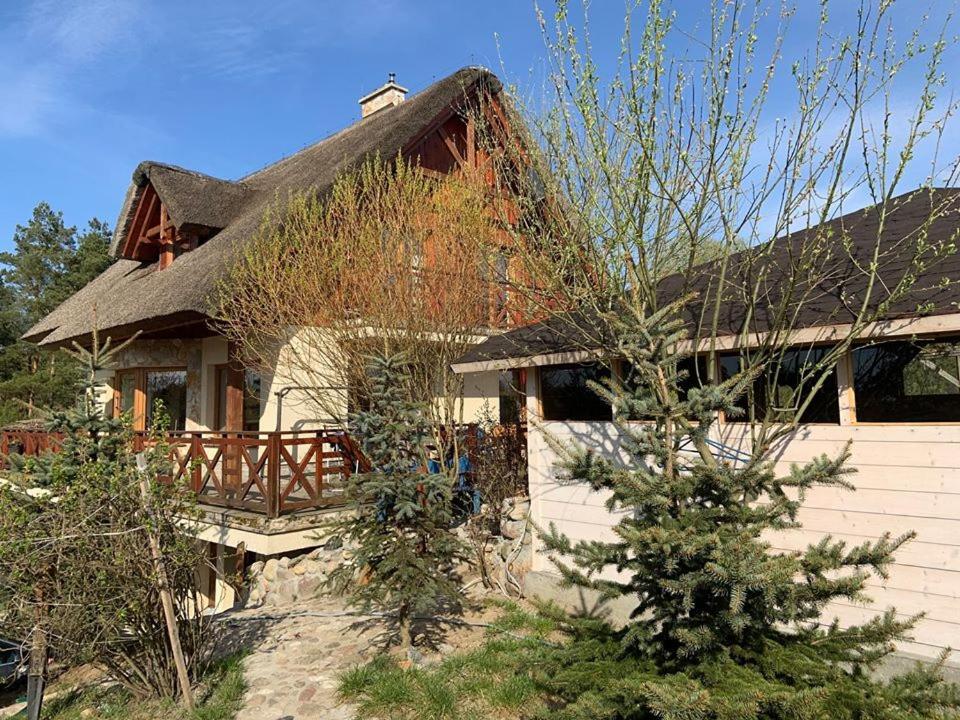 Villa Zakątek RąbÓwka Dom Ryby Bania Exterior foto
